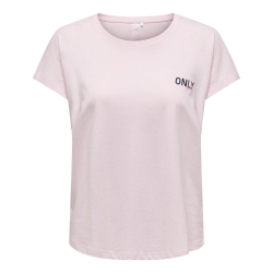 T-Shirt Rose Femme Only Paub