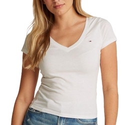 T-shirt Ecru Femme Tommy Hilfiger Aruba