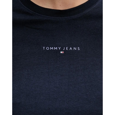T-Shirt Marine Femme Tommy Hilfiger Linears