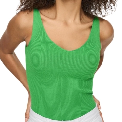 Débardeur en Maille Vert Femme JDY Nanna 15180497