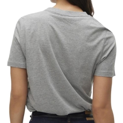 T-shirt Gris Femme Vero Moda Paulina