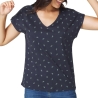 T-shirt Marine Femme TBS EDDENSAN
