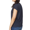 T-shirt Marine Femme TBS EDDENSAN