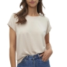 T-Shirt Beige Femme Vero Moda Lava