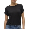 T-Shirt Noir Femme Vero Moda Brianna 10291353s