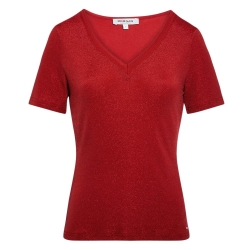 T-shirt Rouge Femme Morgan Diwis