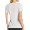 T-Shirt de Sport Blanc Femme New Balance Sport Sleeve