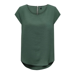T-shirt Vert Femme Only Onlvic 15142784