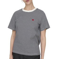 T-shirt Marine/Rayures Femme JDY Pisa