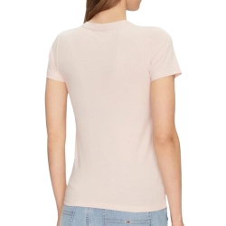 T-shirt Rose Femme Guess N Gj Ss Slim Flower