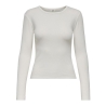 T-Shirt Manches Longues Blanc Femme JDY Vaya