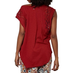 T-shirt Rouge Femme Kaporal SOLEX