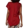 T-shirt Rouge Femme Kaporal SOLEX