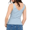 Débardeur en Maille Bleu Clair Femme JDY Nanna 15180497