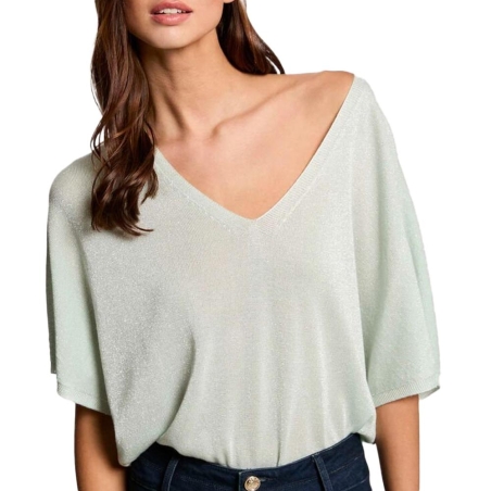 T-Shirt Vert Femme Morgan MDIX