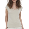 T-shirt Beige Femme Vero Moda 10247666