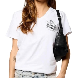 T-Shirt Blanc Femme Kaporal VALM
