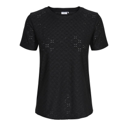 T-shirt Noir Femme JDY Cathinka