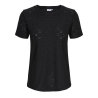 T-shirt Noir Femme JDY Cathinka