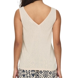 Débardeur Beige Femme JDY Faustina 15249543