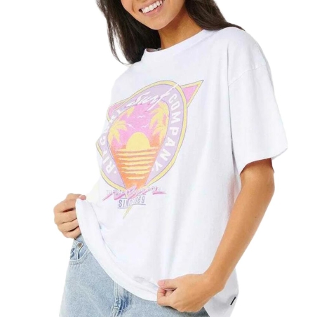 T-Shirt Blanc Femme Rip Curl Vedra
