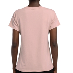 T-shirt Rose Clair Femme Teddy Smith Mia