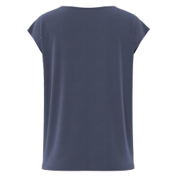 T-Shirt Marine Femme Pieces Kamala