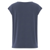 T-Shirt Marine Femme Pieces Kamala