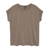 T-Shirt Marron Femme Vero Moda Lava
