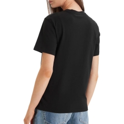 T-Shirt Noir Femme Calvin Klein Jeans Monog