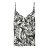Débardeur Blanc/Noir Femme Vero Moda Eassy