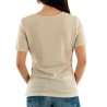 T-shirt Beige Femme Morgan Diwi