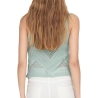 Débardeur Maille Vert D'Eau Femme JDY Sun