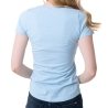 T-shirt Bleu Femme Pepe Jeans New Virginia