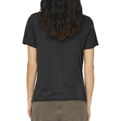 T-shirt Noir Femme Only Lucy