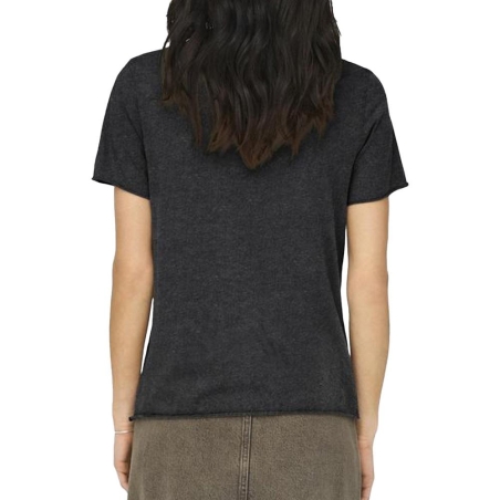 T-shirt Noir Femme Only Lucy