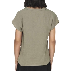 T-Shirt Marron Femme JDY Life