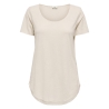 T-Shirt Beige Femme JDY Linette