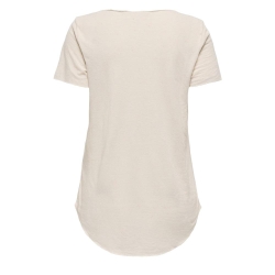 T-Shirt Beige Femme JDY Linette