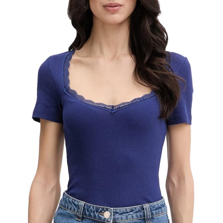 T-shirt Marine Femme Morgan Damour