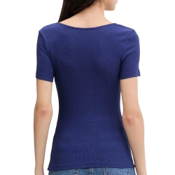T-shirt Marine Femme Morgan Damour