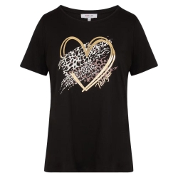 T-Shirt Noir Femme Morgan DLOPI