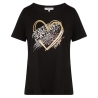 T-Shirt Noir Femme Morgan DLOPI
