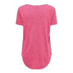 T-Shirt Rose Foncé Femme JDY Linette