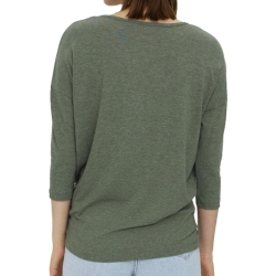 T-Shirt Vert Femme Vero Moda Carla