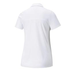 Polo Blanc Femme Puma Gamer 532989