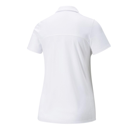 Polo Blanc Femme Puma Gamer 532989