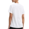 T-shirt Blanc Femme Converse Florals