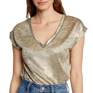 T-Shirt Doré Femme Morgan DAYA1