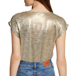 T-Shirt Doré Femme Morgan DAYA1